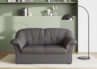 Domo Collection 2-Sitzer »Pegnitz für kleine Räume, Breite 155cm,« zeitlos, elegante Armlehnen, komfortabel