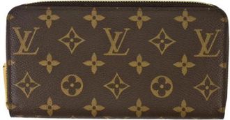Louis Vuitton Pre-owned M42616 Lange Portemonnee (Bi-fold) - Dames - Vintage Accessoires - Bruin - ONE Size - Leer - Vintage