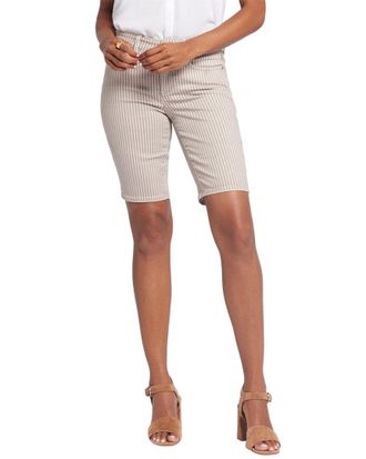 NYDJ Nydj Petite Briella Sandbar Stripe Short