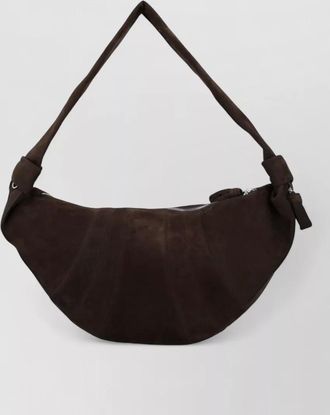 Christophe Lemaire leather shoulder bag