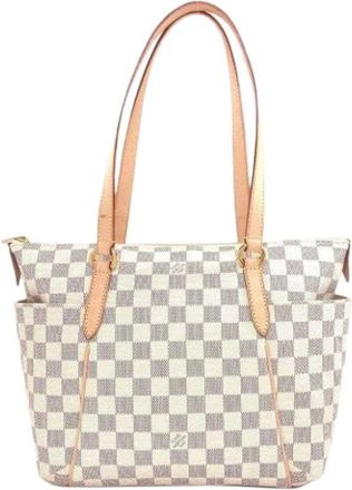 Louis Vuitton Pre-owned Tote bag - Dames - Vintage Shopper - Beige - ONE Size - Vintage