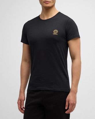 Versace Mens Medusa Jersey T-Shirt