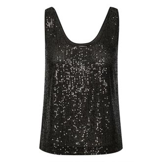 Part Two Sleeveless Tops - Dames - Tops zonder mouwen - Zwart - 2XL - Tops