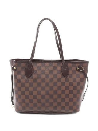 Louis Vuitton Damier Ebene Neverfull PM Handbag - Bruin