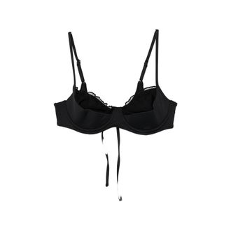 Frankies Bikinis Austin Ruffled Underwired Bikini Top