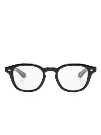Eyevan 7285 Occhiali tondi Byron - Nero