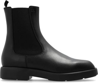 Emporio Armani leather Chelsea boots - women - Leather - 37 - Black