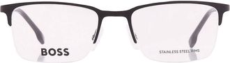 HUGO BOSS Demo Rectangular Mens Eyeglasses BOSS 1187 0RZZ 52