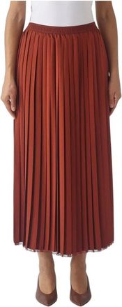 Twinset Gonna Midi - - Skirts - Donna - Rosso - L