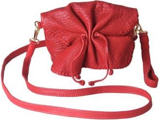 Carlos Falchi Mini Butterfly Lambskin Bag in Flame Red at Nordstrom