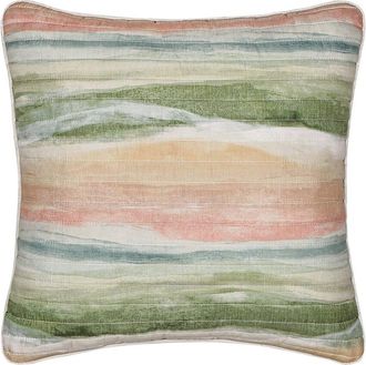 J. Queen New York 18In Square Quilted Decorative Throw Pillow