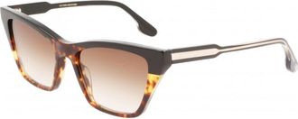 Victoria Beckham Womens VB638S 55 005 Sunglasses - Black - One Size
