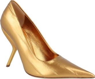 Ferragamo Ferragamo Eva X5 Metallic Leather Pump