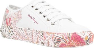 Ferragamo Leather Sneaker