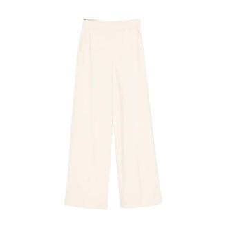 Semicouture Donna, Pantaloni, Bianco, XL, new