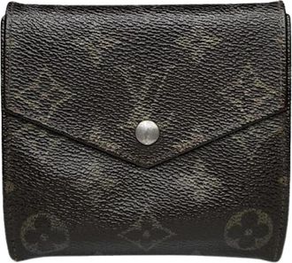 Louis Vuitton Pre-owned Vintage Portemonnee - Dames - Vintage Accessoires - Bruin - ONE Size - Leer - Vintage