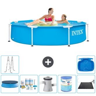Intex Piscina Con Estructura Redonda - 244x51 Cm - 7-piezas S31426