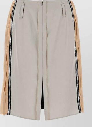 Marni cotton fitted skirt