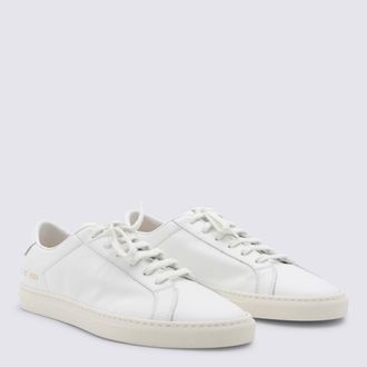 Common Projects Womens Leather Low-Top Sneaker White