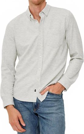 Rails Vincent Shirt In Heather Grey