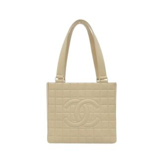 Chanel Pre-owned Tote Bags, female, Beige, Size: ONE SIZE Pre-owned Vintage Shoulder Bag