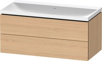 Duravit Duravit L-cube Conjunto En C Suspendido, 2 Cajones, Sin