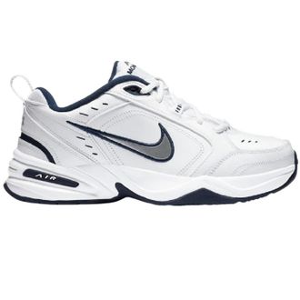 Nike Heren Monarch Iv Sportschoenen (Wit/zilver)