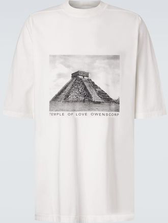 Rick Owens DRKSHDW Jumbo printed cotton jersey T-shirt