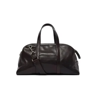 Orciani Duffle Bag - Heren - Tassen - Bruin - Maat: ONE Size Katoen