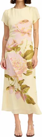 Emory Park Amber Maxi Dress In Yellow Floral