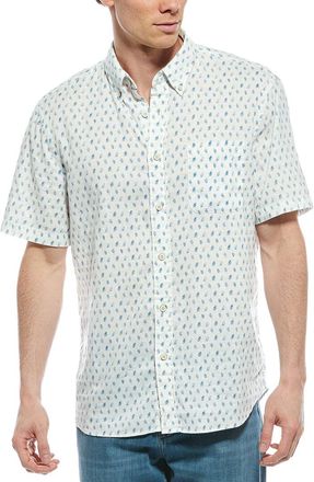 Faherty Breeze Linen-Blend Shirt