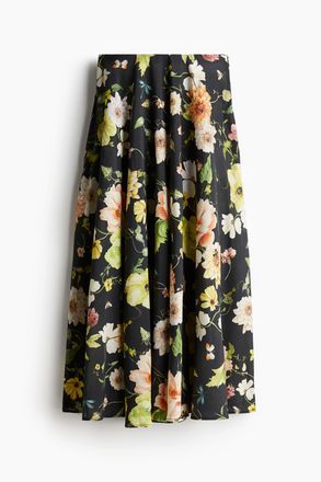 H&M Volumin&ouml;ser Jupe - Schwarz