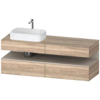 Duravit Qatego Consola Mueble Bajo Lavabo, 2 Extensiones, 2 - Duravit
