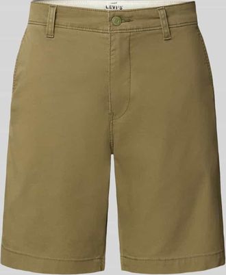 Levi's Straight Fit Chinos aus Baumwoll-Mix in Oliv, Größe 30