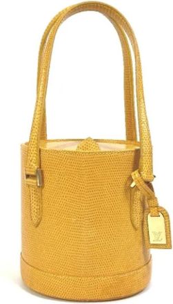 Louis Vuitton Pre-owned Fabric handbags - Dames - Vintage Handtas - Geel - ONE Size - Vintage