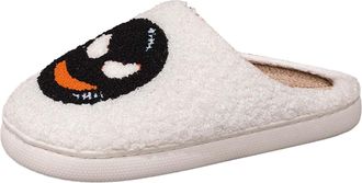 Generic Slippers Women Cozy Winter Footwear For Ladies Couples Fashion Home Indoor Comfortable Soft Cartoon Funny Halloween Design Flat Sole Shoes Womens Hous