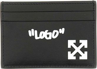 Off-white Card Holder Logo