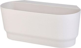 OEM Maceta Colgante - Pl&aacute;stico Pp - Para Barandilla De Balc&oacute;n O Valla Exterior - 45 X 22 X 18 Cm - 1 Unidad