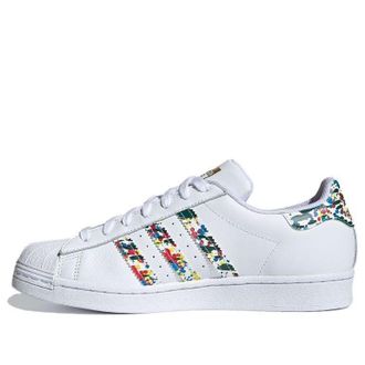 adidas Superstar White Splatter FX5540