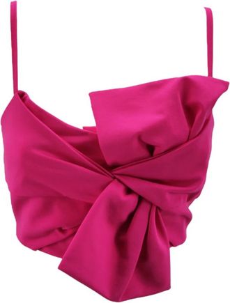 P.A.R.O.S.H. Parosh Shirts Fuchsia - Dames - Tops zonder mouwen - Roze - S - Tops