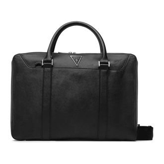 Guess Certosa Saffiano Eco Bag - - Bags - Uomo - Nero - ONE SIZE