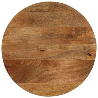 vidaXL Vidaxl - Tablero De Mesa Redondo Madera Maciza De Mango &Oslash; 60x3,8 Cm