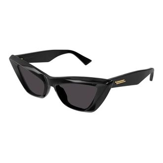 Bottega Veneta Sunglasses, female, Black, Size: 53 MM Bv1101S Cat-eye Sunglasses