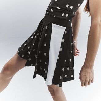 Puma Gonna a pois T7 da donna, Abbigliamento, Nero, XL