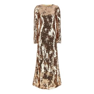Paco Rabanne Vestido largo - Dresses - Mujer - Amarillo - M