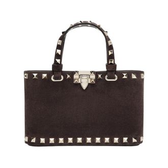 Valentino Garavani Dames, Tassen, Bruin, Maat: ONE Size Leer