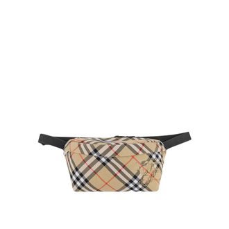 Burberry Heren, Tassen, Beige, Maat: ONE Size Poliester