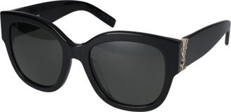Saint Laurent Sunglasses, female, Black, Size: 56 MM SLM 95 Sunglasses