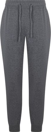 Fedeli Veelzijdige broek met elastische taille - Heren - Sweatpants - Grijs - S - Kasjmier - Broeken