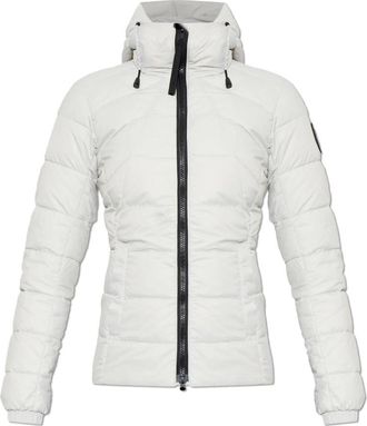 Canada Goose Jassen, Dames, Wit, XS, Leer, Abbott Down Jacket